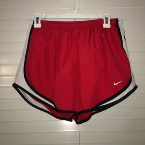 Red Nike Running Shorts